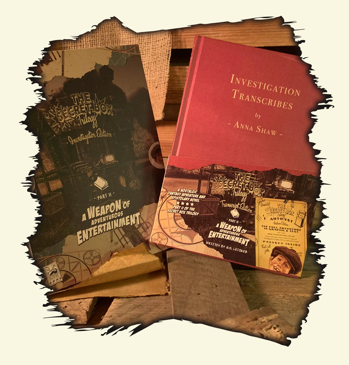 The Secret Box Trilogy 'Investigator Edition' – Peltzer Publishing